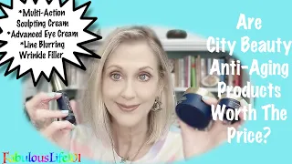 Are City Beauty Anti-Aging Products Worth The Price?  (Sculpting Cream, Eye Cream & Wrinkle Filler)