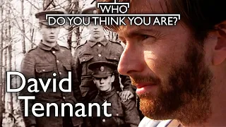 David Tennant learns about how his irishmen ancestor saved lives in WWI!