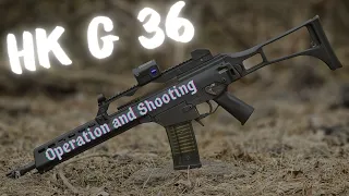 How a HK G 36 Works. Animation Of Operation Of  G 36C works