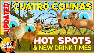 ALL NEW HOT SPOTS & ZONE TIMES in UDPATED Cuatro Colinas!!! -  Call of the Wild