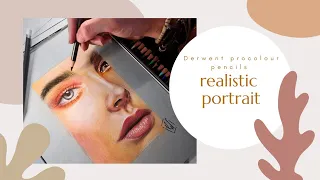 Realistic portrait (Derwent procolour pencils)  THANK YOU !