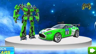 Rally Car Robot Transform Wars: Robot Transformation Game 2021 #2 - Android Gameplay