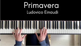 Primavera - Ludovico Einaudi (piano cover)