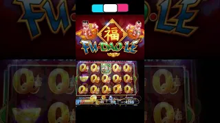 HUGE WIN!  I CAN'T BELIEVE THIS PAYS THAT MUCH on FU DAO LE SLOT MACHINE #slots #bigwin #casino