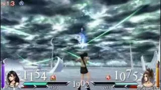 [Dissidia 012 Online] Tifa [Jet] vs Yuna [Rose]