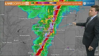 Live Doppler 13 forecast | Noon update (3/14/24) I Thunderstorm Warnings issued for several counties