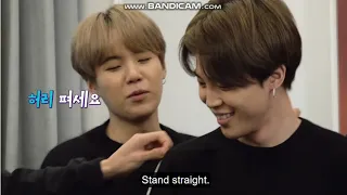 Run BTS game: BTS measuring arms & Park Jimin freaking out (ENG SUB)