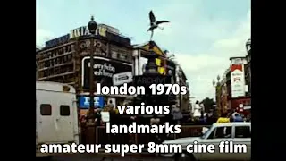 📽 london - 1970s - various landmarks - amateur super 8mm cine film