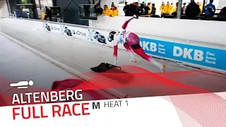 Altenberg | BMW IBSF World Cup 2017/2018 - Men's Skeleton Heat 1 | IBSF Official