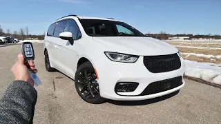 2023 Chrysler Pacifica Touring L (S Appearance): Start Up, Walkaround, Test Drive and Review