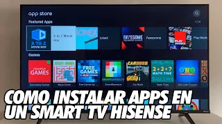 Como Instalar y Desinstalar Aplicaciones en un Smart TV Hisense VIDAA