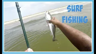 GRAND ISLE SURF FISHING 2019!