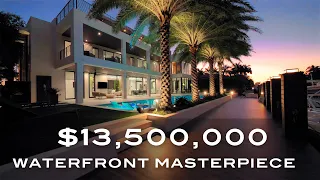 $13,500,000 Fort Lauderdale Waterfront Masterpiece Home