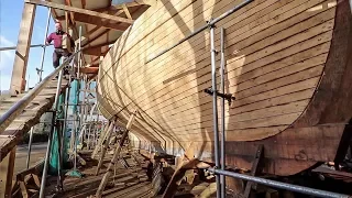 Massive New Pilot Cutter Build / Ferry Planks - Rebuilding Tally Ho EP17