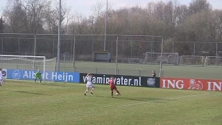 150406 Goal by Czech Republic vs Denmark