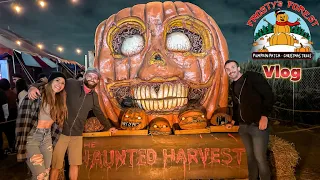 The Haunted Harvest Vlog Frosty's Forest October 2023