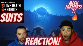 Netflix Love Death + Robots | Suits | REACTION!!! Season 1 MECH FARMERS?!