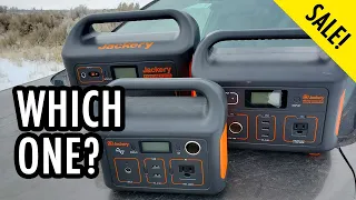 Jackery Sale! Which Size Portable Power Station Do You Need?