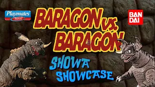 Showa Showcase - Playmates 2023 Baragon vs Bandai MMS 2023 Baragon