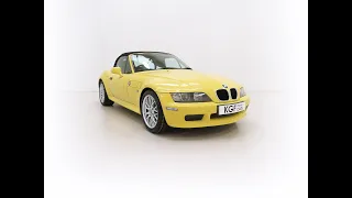 A Pristine Dakar Yellow BMW Z3 Sport Edition Roadster with Only 20,550 Miles - SOLD!