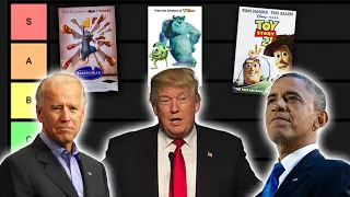 US Presidents Rate Pixar Movies (Tier List)