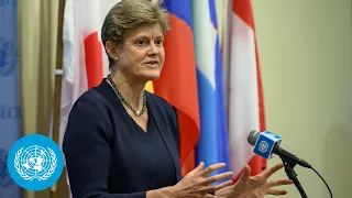 UK on Security Council's Adoption of Gaza Ceasefire Resolution - Media Stakeout | United Nations