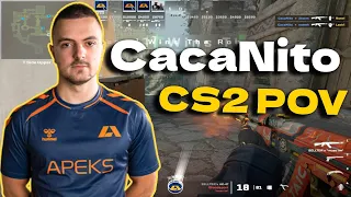 CS2 POV Apeks CacaNito (22/10) Aurora (Ancient) ESL Challenger Jönköping 2023 Europe