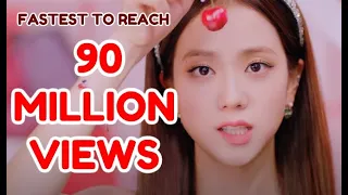 FASTEST KPOP GROUP MUSIC VIDEOS TO REACH 90 MILLION VIEWS