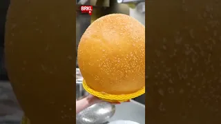 Korean Street food   Giant Sesame Rice Ball