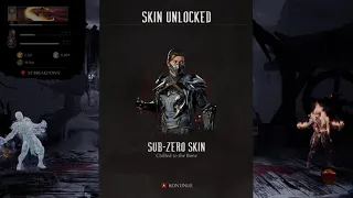 HOW TO UNLOCK ORDER OF DARKNESS SUB-ZERO SKIN IN MK1