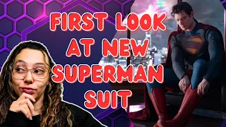FIRST LOOK AT DAVID CORENSWET IN NEW SUPERMAN SUIT