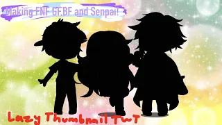 Making FNF GF, BF and Senpai in gacha club!