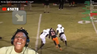 iShowSpeed Shows His Football Highlights (D1 Athelete)