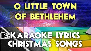 O LITTLE TOWN OF BETHLEHEM CHRISTMAS SONGS KARAOKE LYRICS VERSION PSR S975