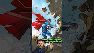 How Zack Snyder Saw Superman #foryou #dc #dccomics