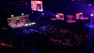 KSI and Tommy Fury's Ringwalks at the AO Arena in Manchester