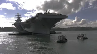 USS Nimitz - Dry Docking