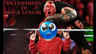 101 Finishers To Brock Lesnar || WWE 2k19 || Hoping Arth #: