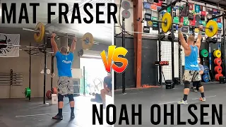 CrossFit Games 2020 evento 1: Mat Fraser vs Noah Ohlsen (Friendly Fran)