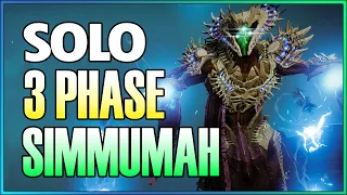 Solo 3 Phase Simmumah On Titan - Ghosts Of The Deep Dungeon Final Boss Under 15min