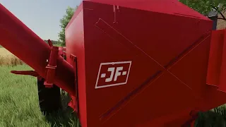 JF MS90 mounted combine