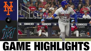 Mets vs. Marlins Game Highlights (9/10/22) | MLB Highlights