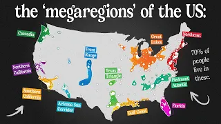 What Are The 11 MEGAREGIONS Of The United States?