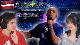 Norwegian and Lithuanian React to + Rate Latvia | Eurovision 2024