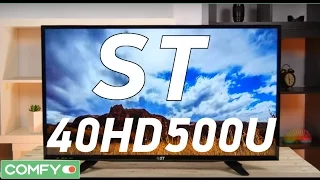 ST LED40HD500U - плоскопанельный телевизор бюджетного уровня - Видеодемонстрация от Comfy.ua