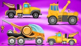 Police Tow Truck | Formation And Uses | Cartoon Videos For Children