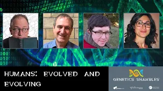 Humans: Evolved & Evolving - Robin Ince, Chris Stringer, Becky Wragg Sykes & Aida Andres Moran