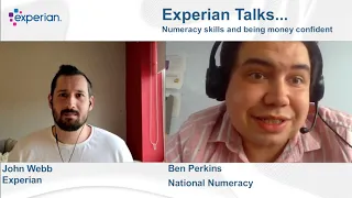 Experian talks… Numeracy skills and being money confident