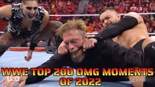 WWE TOP 200 OMG MOMENTS OF 2022