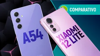 GALAXY A54 vs XIAOMI 12 LITE: Samsung tem MELHOR INTERMEDIÁRIO que chinesa? | Comparativo